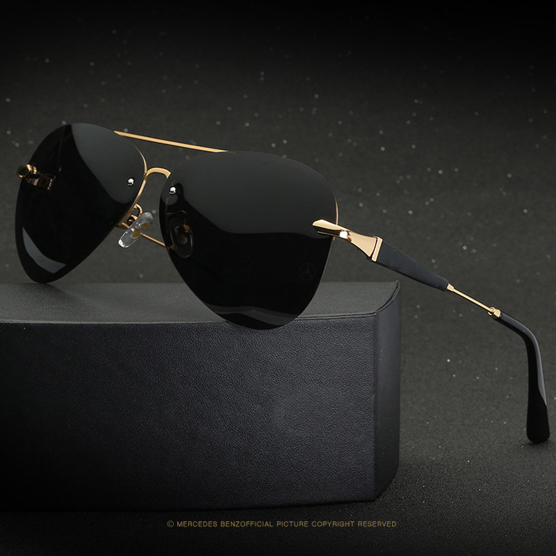 여성을위한 럭셔리 브랜드 편광 선글라스 남자 2020 고품질 uv400 Frameless Oculos De Sol